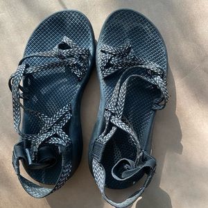 Chaco’s women’s black and white sandal.